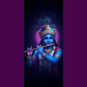 DIVINE KRISHNA GLOW-Designed by Templatesmountain