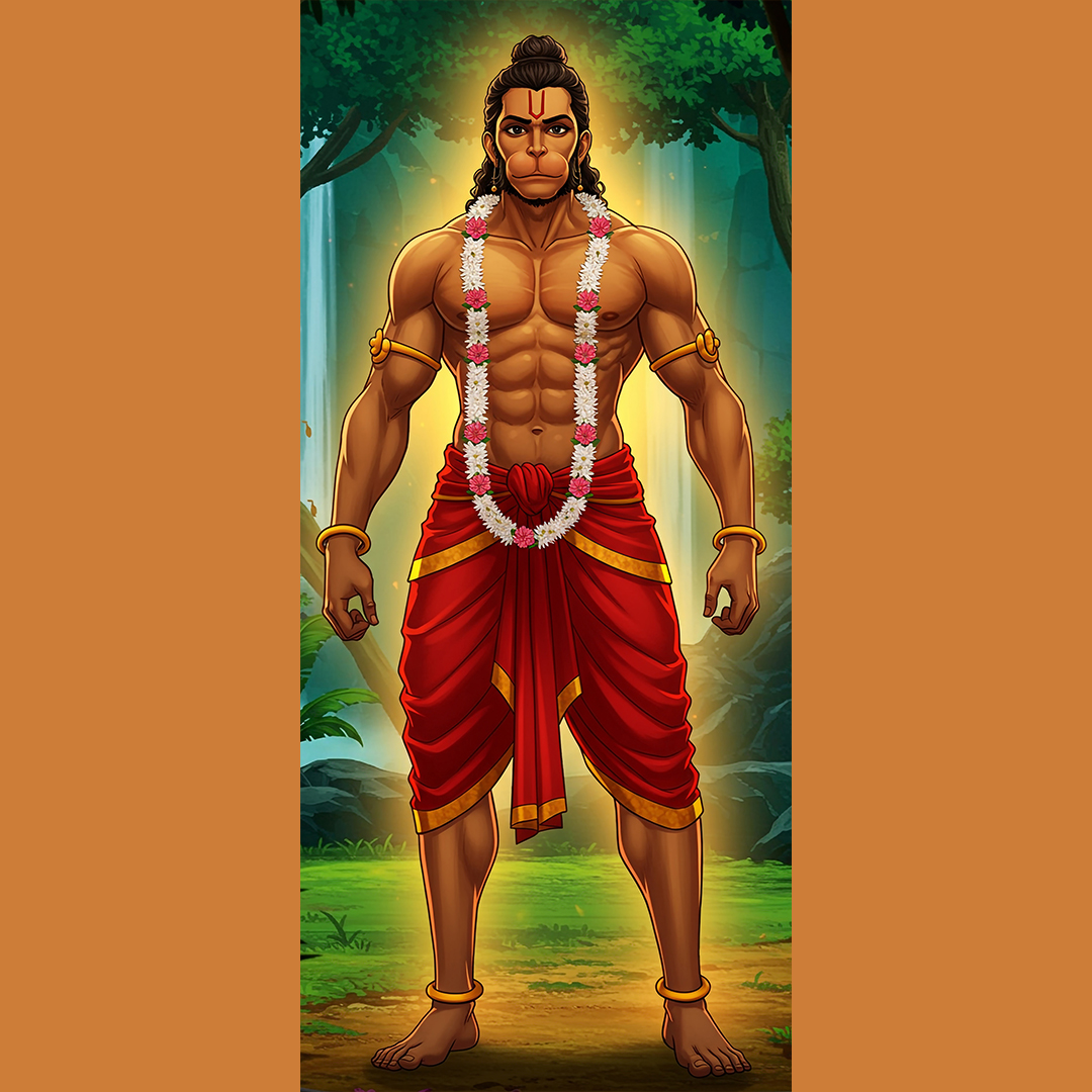 HANUMAN ANIME-Designed by Templatesmountain